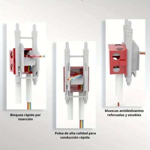 RODILLO PARA CABLES