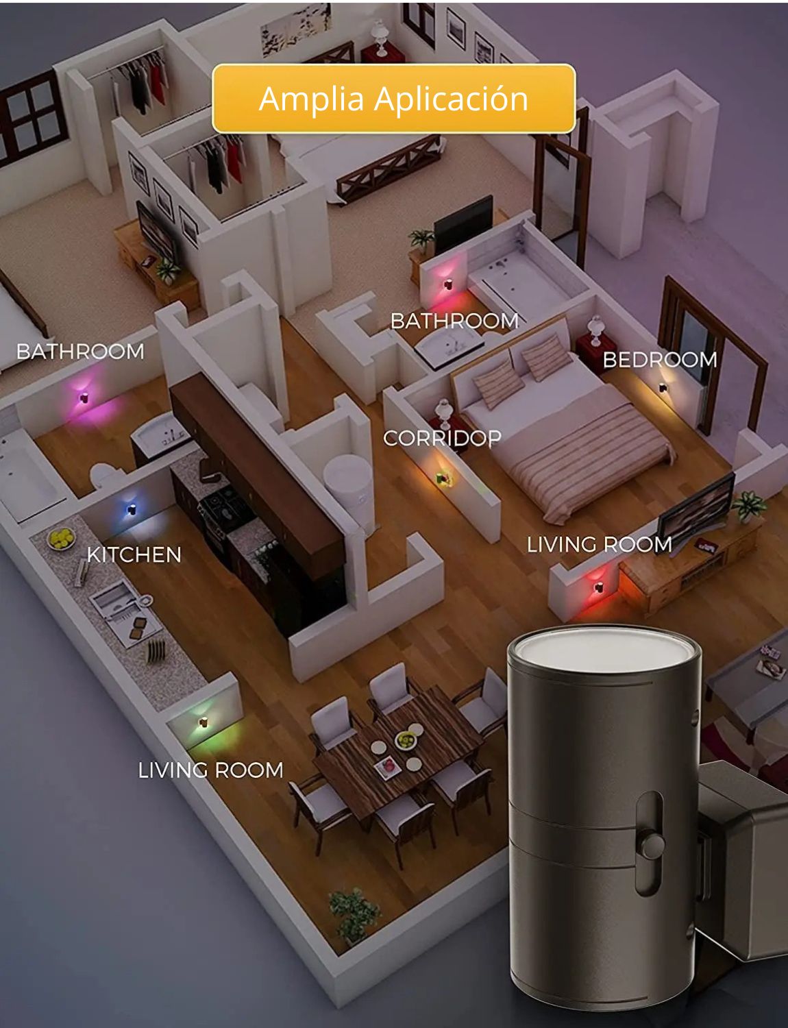 LUZ LED INTELIGENTE