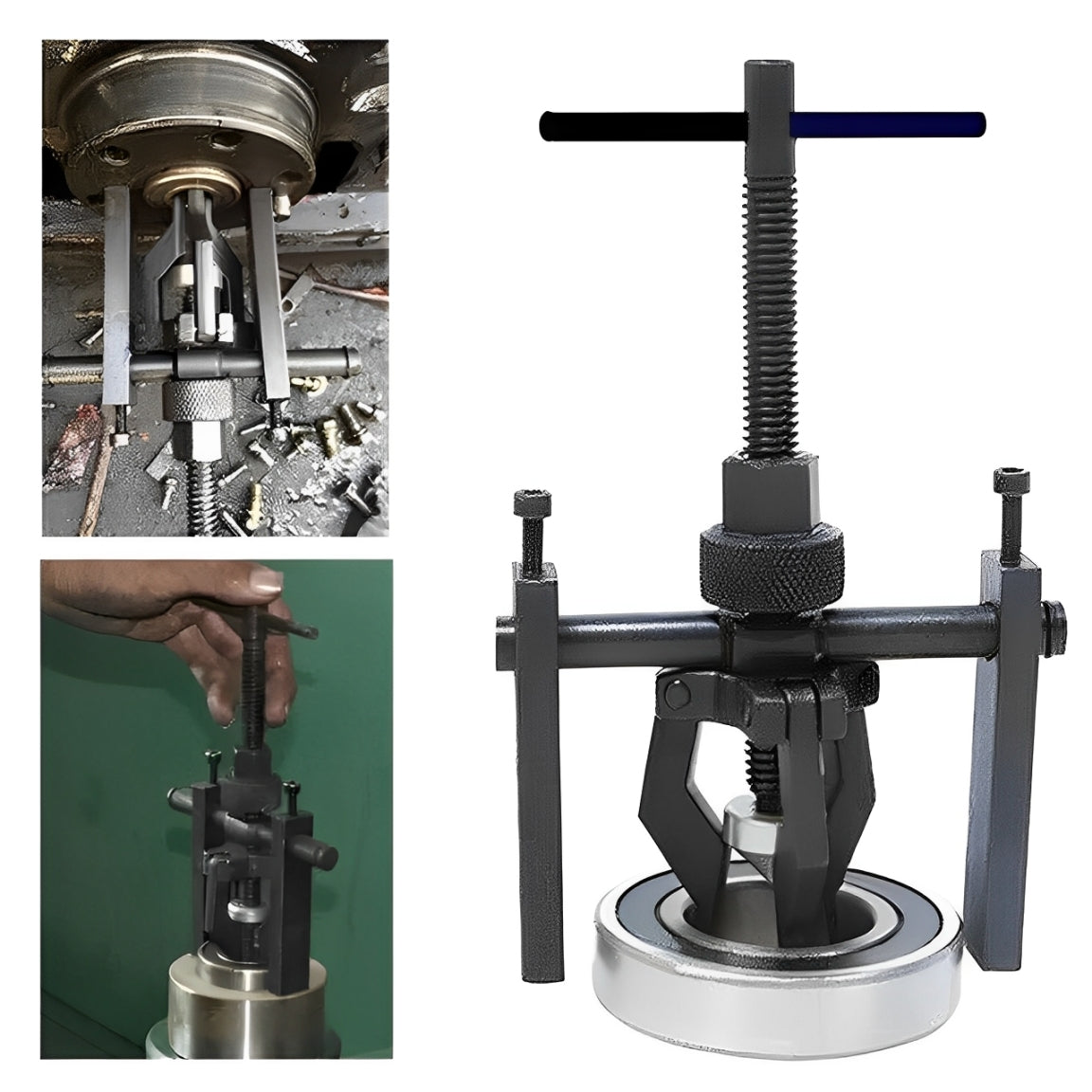 Extractor de Engranajes y Rodamientos
