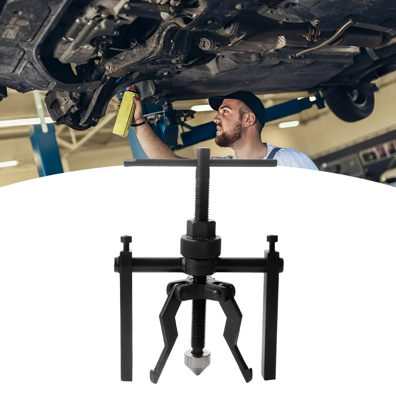 Extractor de Engranajes y Rodamientos